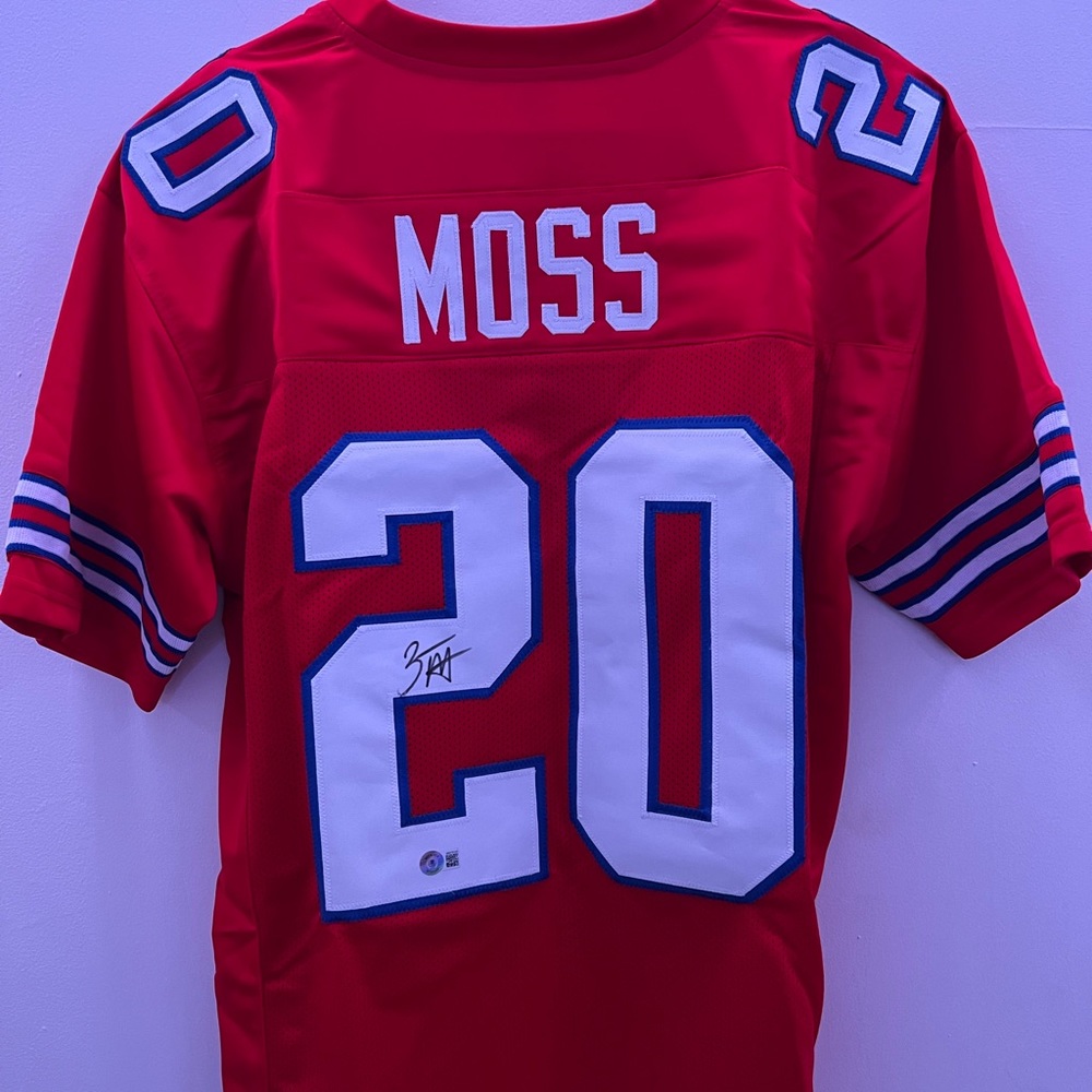 Buffalo Bills Zack Moss signed jersey